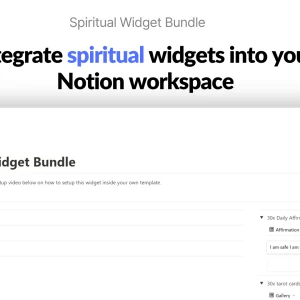 Spiritual Widget Bundle