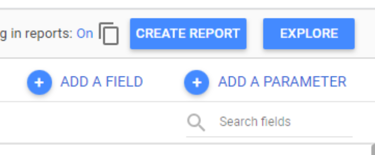 The Create Report button.